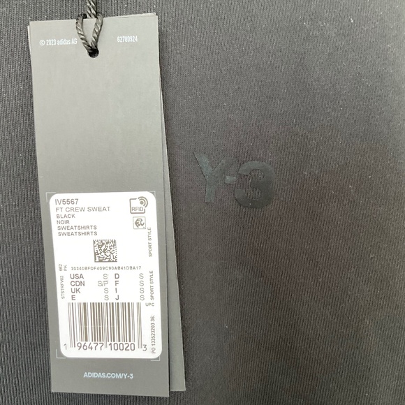 Y-3 x Adidas logo-print sweatshirt - Picture 5 of 11